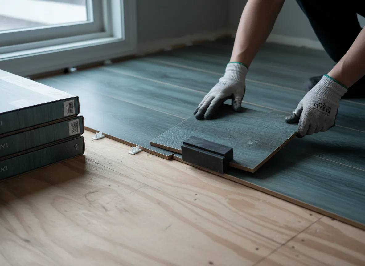 Luxury Vinyl Plank Installation company in Rowan, IA